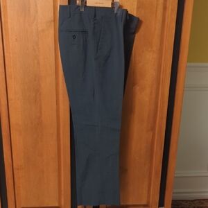 Kenneth Cole Reaction Grey Checkered Dress Pants